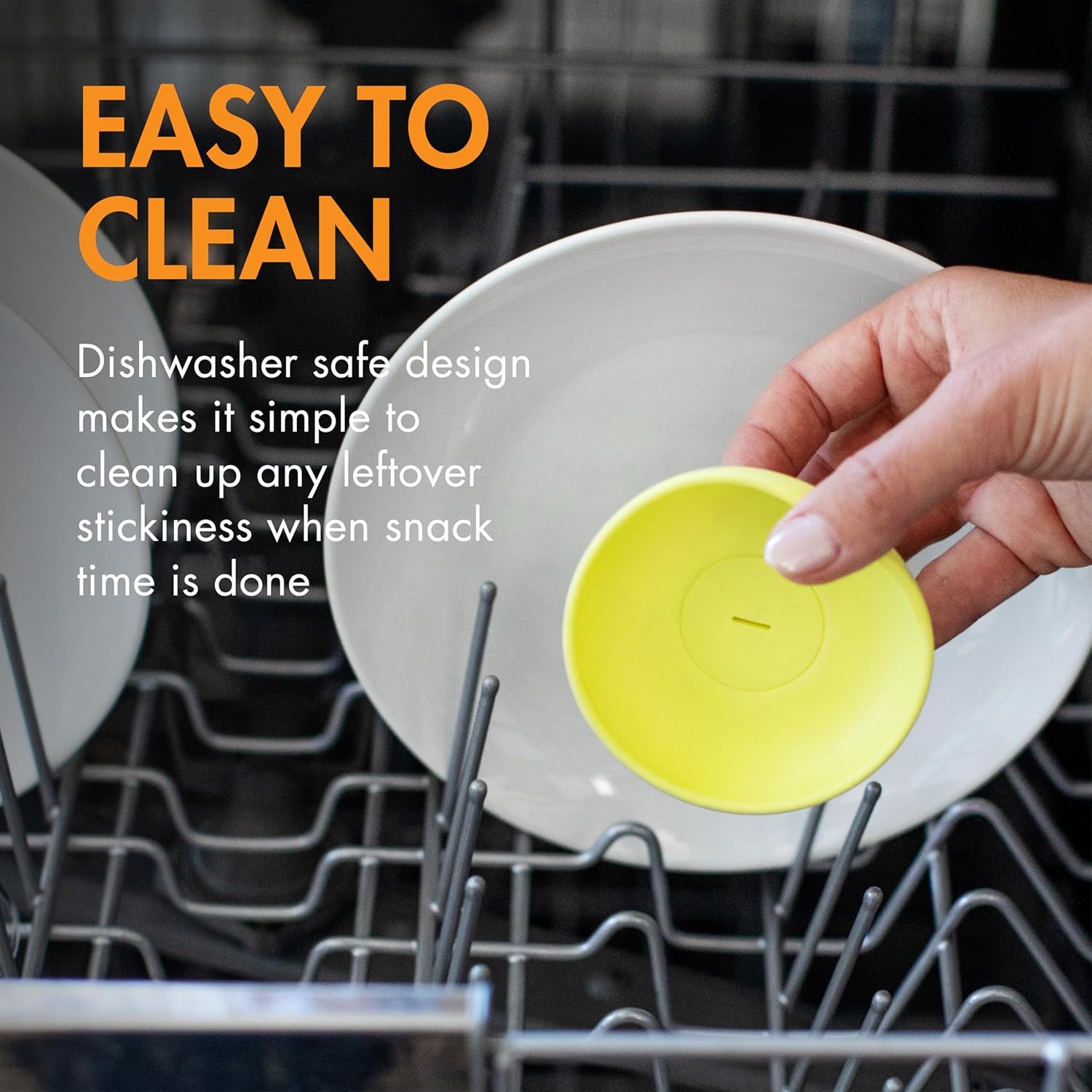 image:imageBoon Drizzle Silicone Ice Pop Holder Drip Catcher for Frozen Treats Dishwasher Safe Summer Kids and Toddler Essentials Includes 2 Travel Cases 4 Count