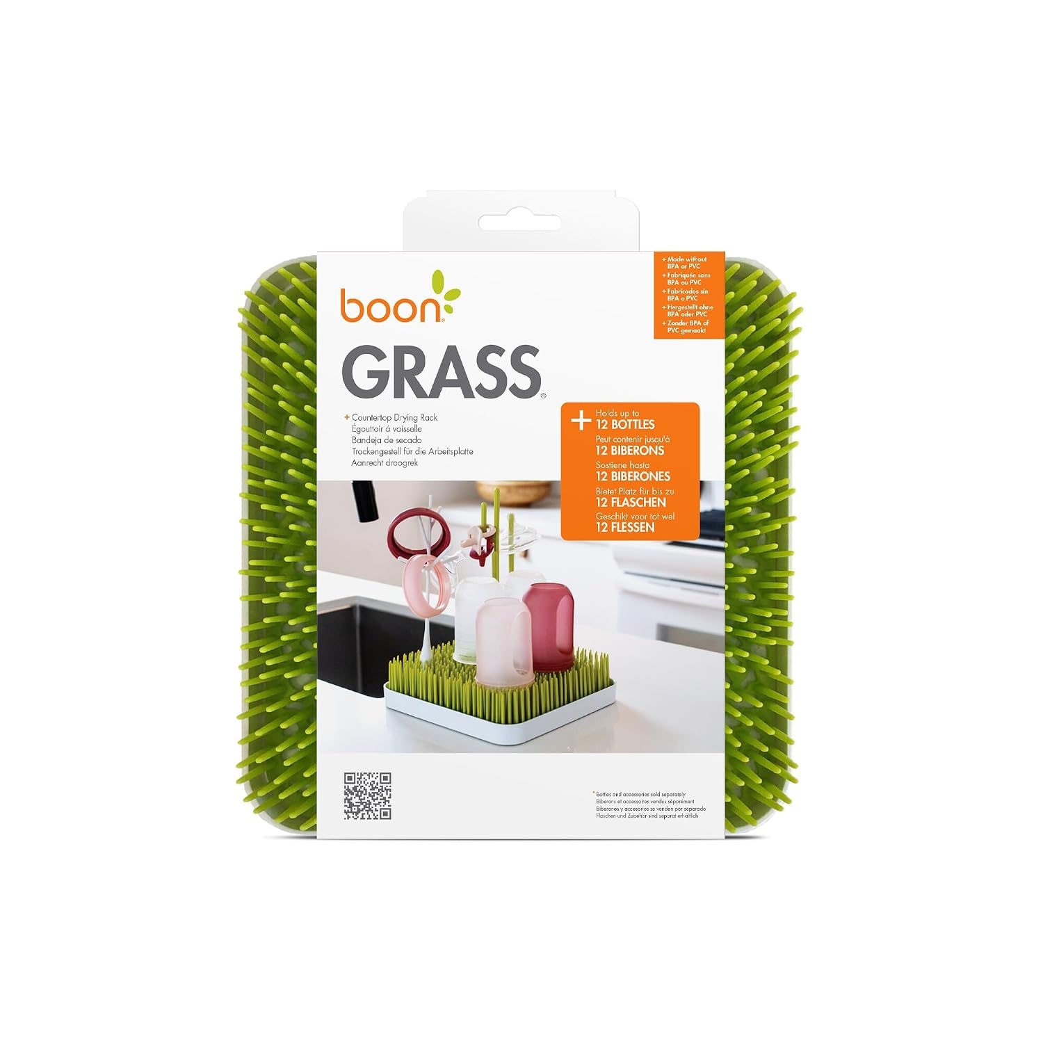 image:imageBoon Grass Countertop Drying Rack Green