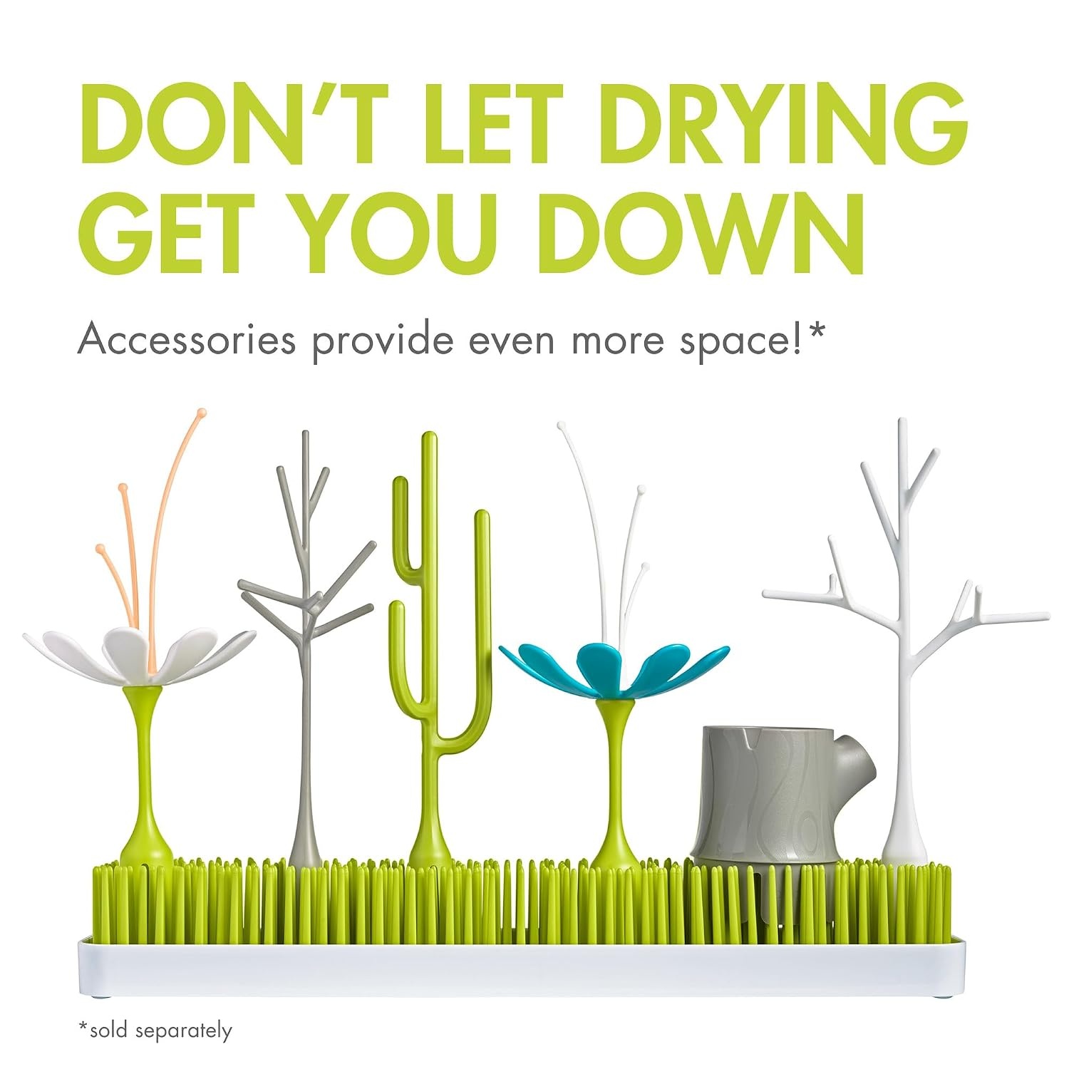 image:imageBoon Grass Countertop Drying Rack Green
