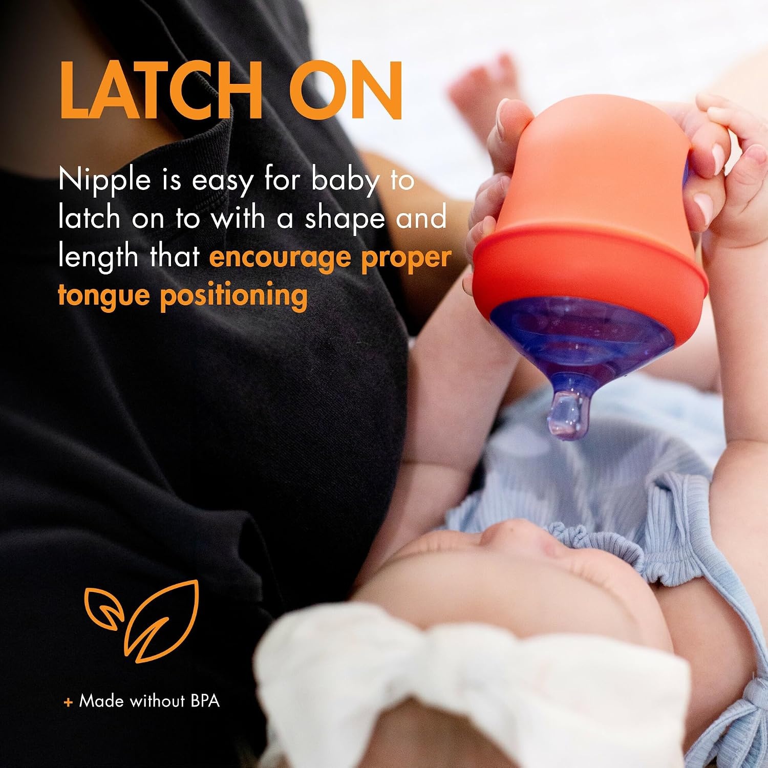 image:imageBoon Nursh Silicone Baby Bottle Nipples Bottle Nipples for Boon Nursh Baby Bottles Baby BottleFeeding Supplies Medium Flow Baby Bottle Nipples 3 Count1 Count Pack of 3