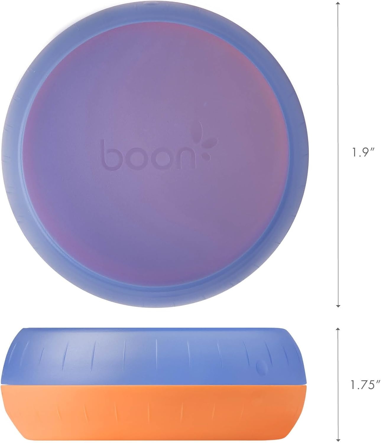 image:imageBoon Nursh Storage Buns Holds Boon Nursh Bottle Pouches Nipples and Pacifiers BottleFeeding Supplies Color Block 3 Count