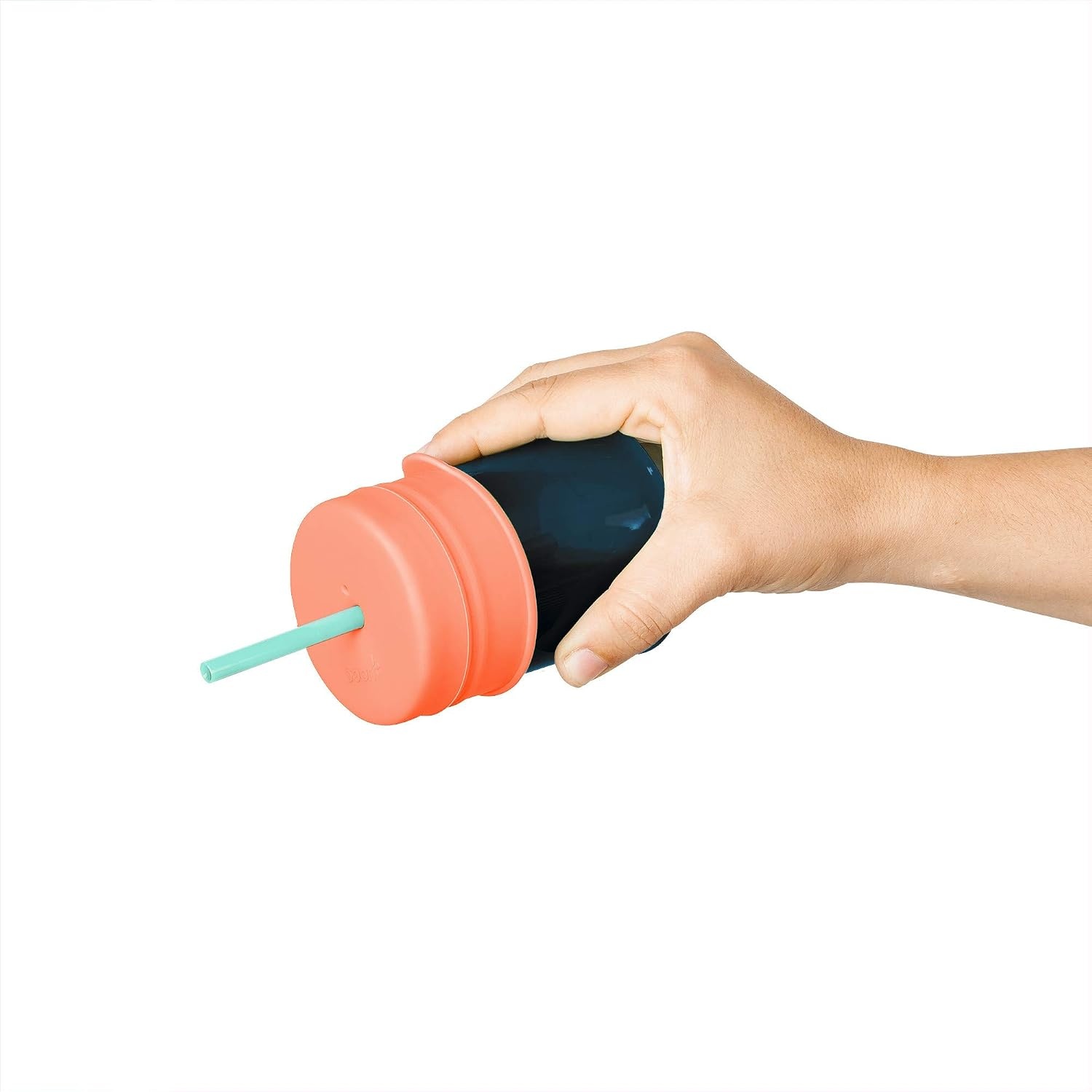 image:imageBoon SNUG Silicone Straw Sippy Cup Set of 3 Lids 3 Straws amp Toddler Cup Convert Kids Cups MintMint