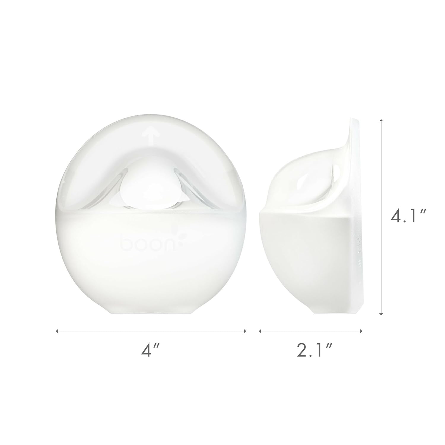 image:imageBoon Trove Silicone Manual Breast Pump Passive Milk Collector with Plug Hands Free Pumping for Nursing Breastfeeding Essentials Teal Plug 1 Count1 Count