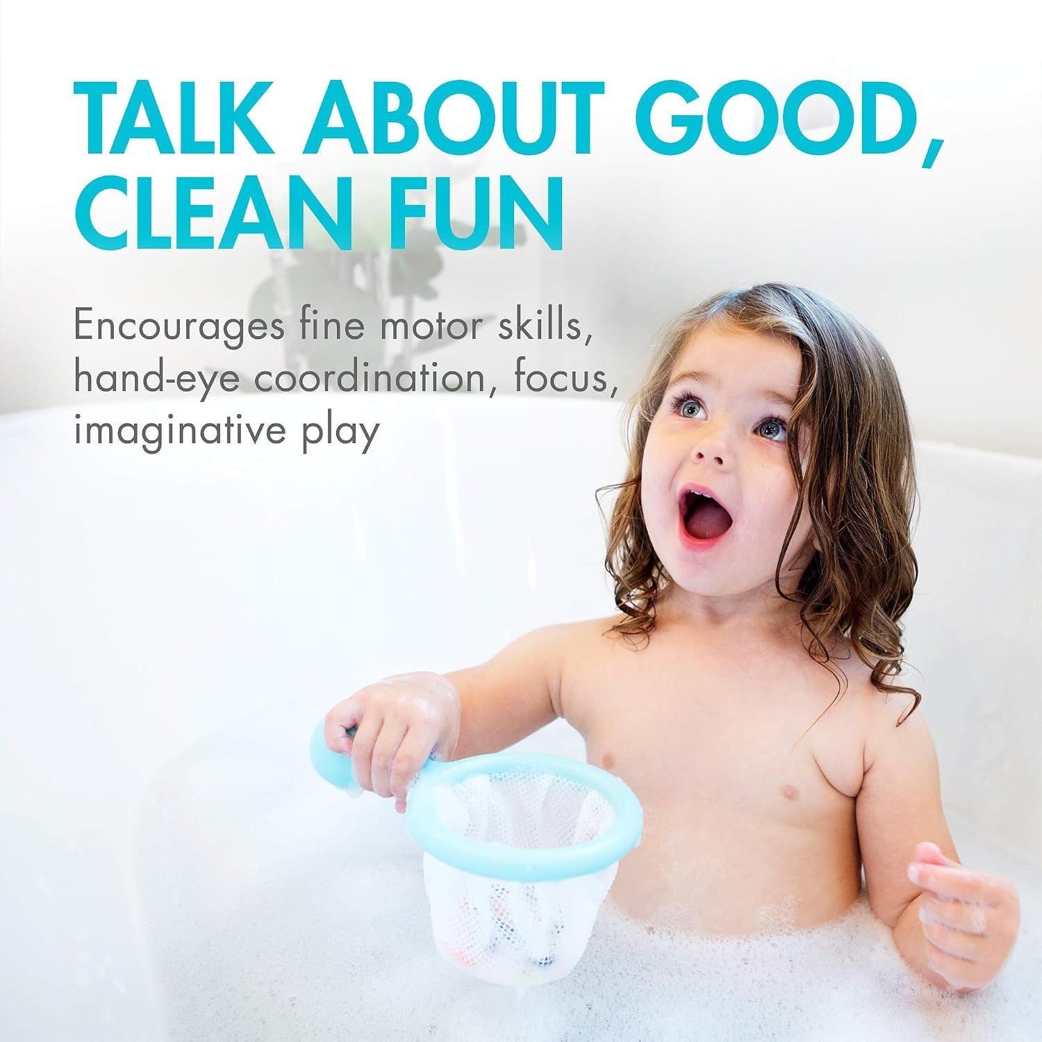 image:imageBoon Water Bugs Floating Bath Toys Includes Net and Three Bug Bathtub Toys Toddler Stocking Stuffers Toddler Sensory Toys Promotes Fine Motor Control Mint Ages 10 Months and UpMint