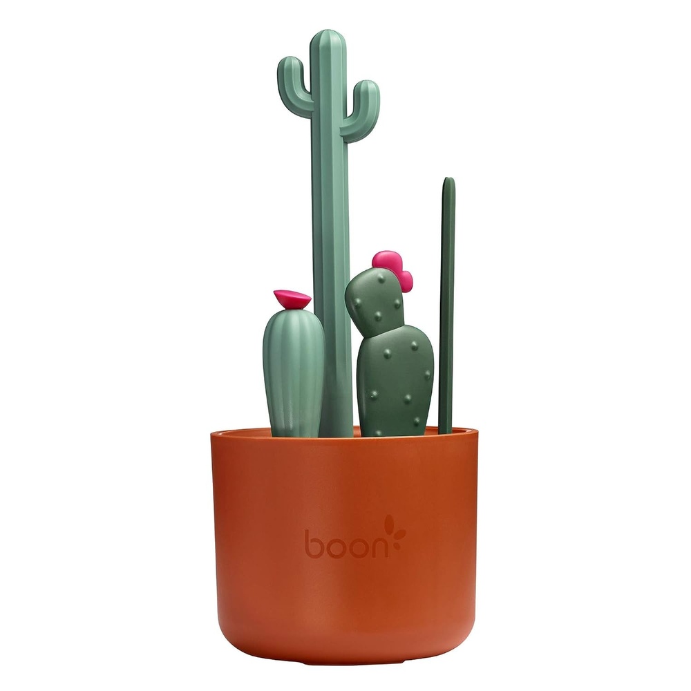 image:imageBoon Cacti Bottle Cleaning Brush Set Terracotta 4 Piece Set4 Piece Set Pack of 12