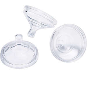 Boon Nursh Silicone Baby Bottle Nipples – Bottle Nipples for Boon Nursh Baby Bottles – Baby Bottle-Feeding Supplies – Medium Flow Baby Bottle Nipples – 3 Count(3 Count (Pack of 1))