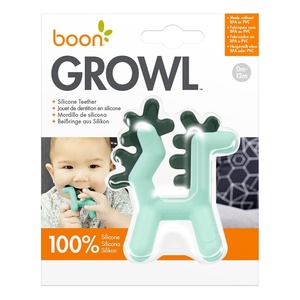 Boon Silicone Teether, Growl Dragon(1 Count (Pack of 1))